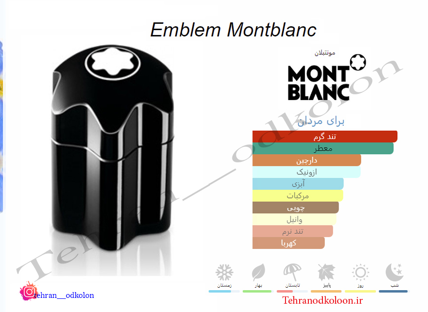  عطر مونت بلان امبر MONT BLANC - Emblem 