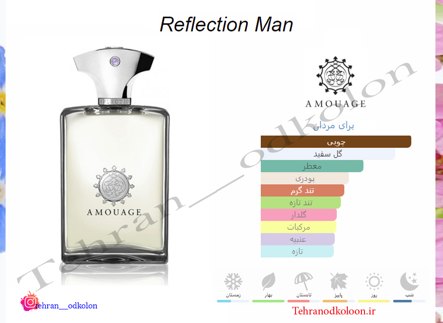  عطر آمواج رفلکشن مردانه AMOUAGE - Reflection for Men 