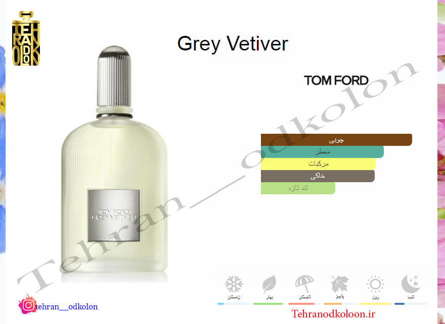  تام فورد گری وتیور TOM FORD - Grey Vetiver 