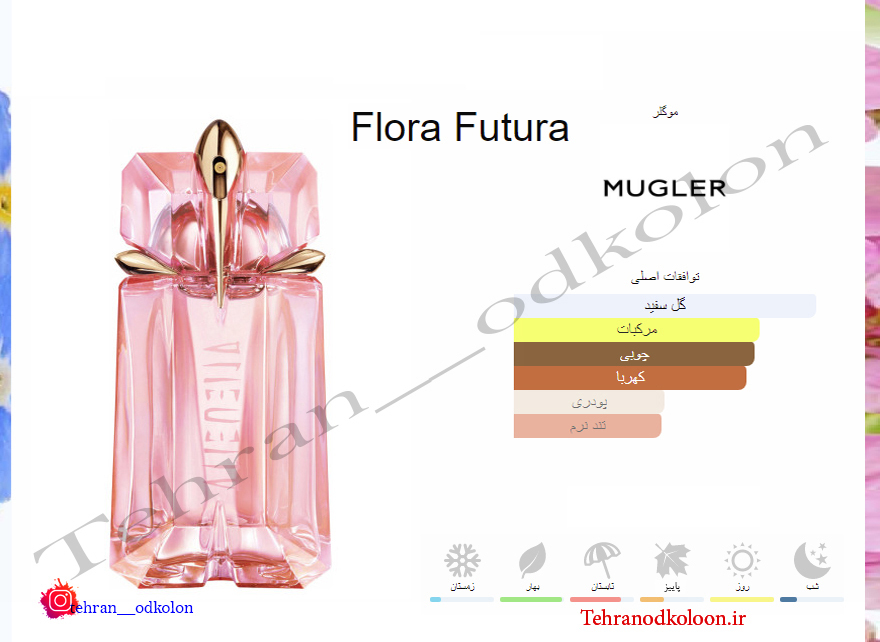  تیری موگلر الین فلورا فوچورا Thierry Mugler - Flora Futura 