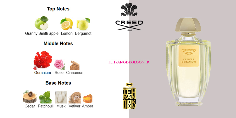  کرید وتیور گرانیوم creed-vetiver-geranium 