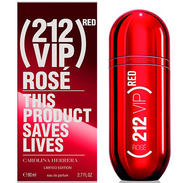  کارولینا هررا 212 وی آی پی رز رد CAROLINA HERRERA - 212VIP Rosé Red 