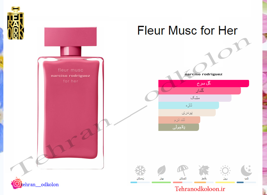  عطر نارسیسو رودریگز فلور ماسک فور هر narciso rodriguez - Fleur Musc For Her 