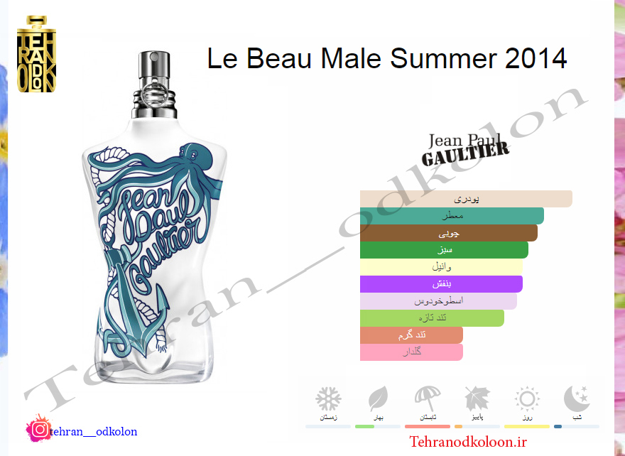  Jean Paul GAULTIER - Le Beau Male Summer 2014 ژان پل گوتیر له بو میل سامر ۲۰۱۴ 