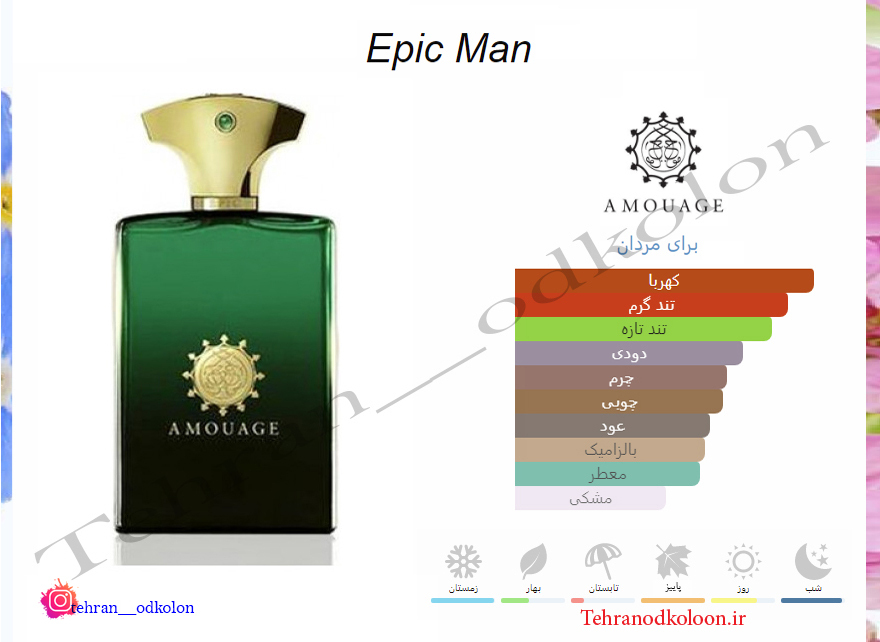  آمواج اپیک AMOUAGE - Epic for Men 