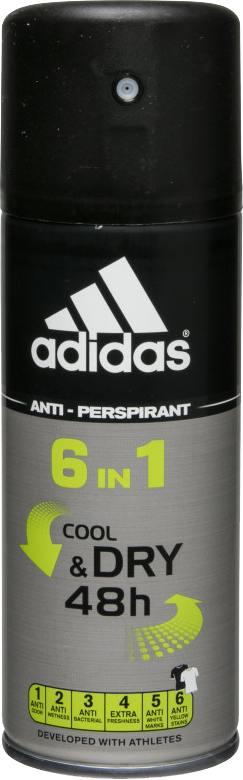  Adidas Cool & Dry 48h 6in1 