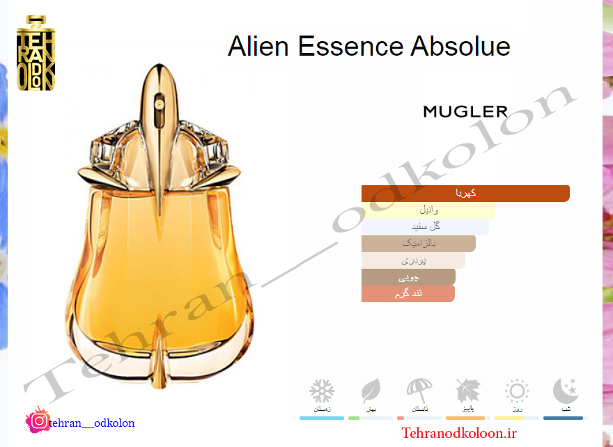  تیری موگلر آلین اسنس ابسولو Thierry Mugler - Alien Essence Absolue 