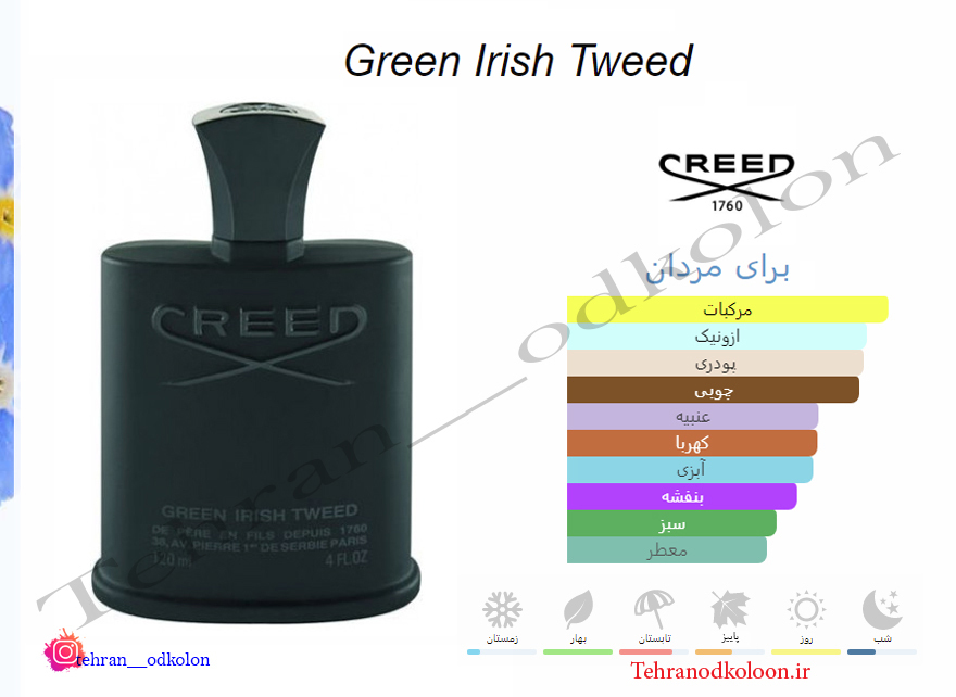  کرید-گرین-آیریش creed - Green Irish Tweed 