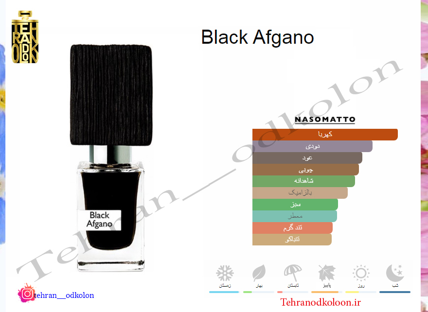  ناسوماتو بلک افغان NASOMATTO - Black Afgano 